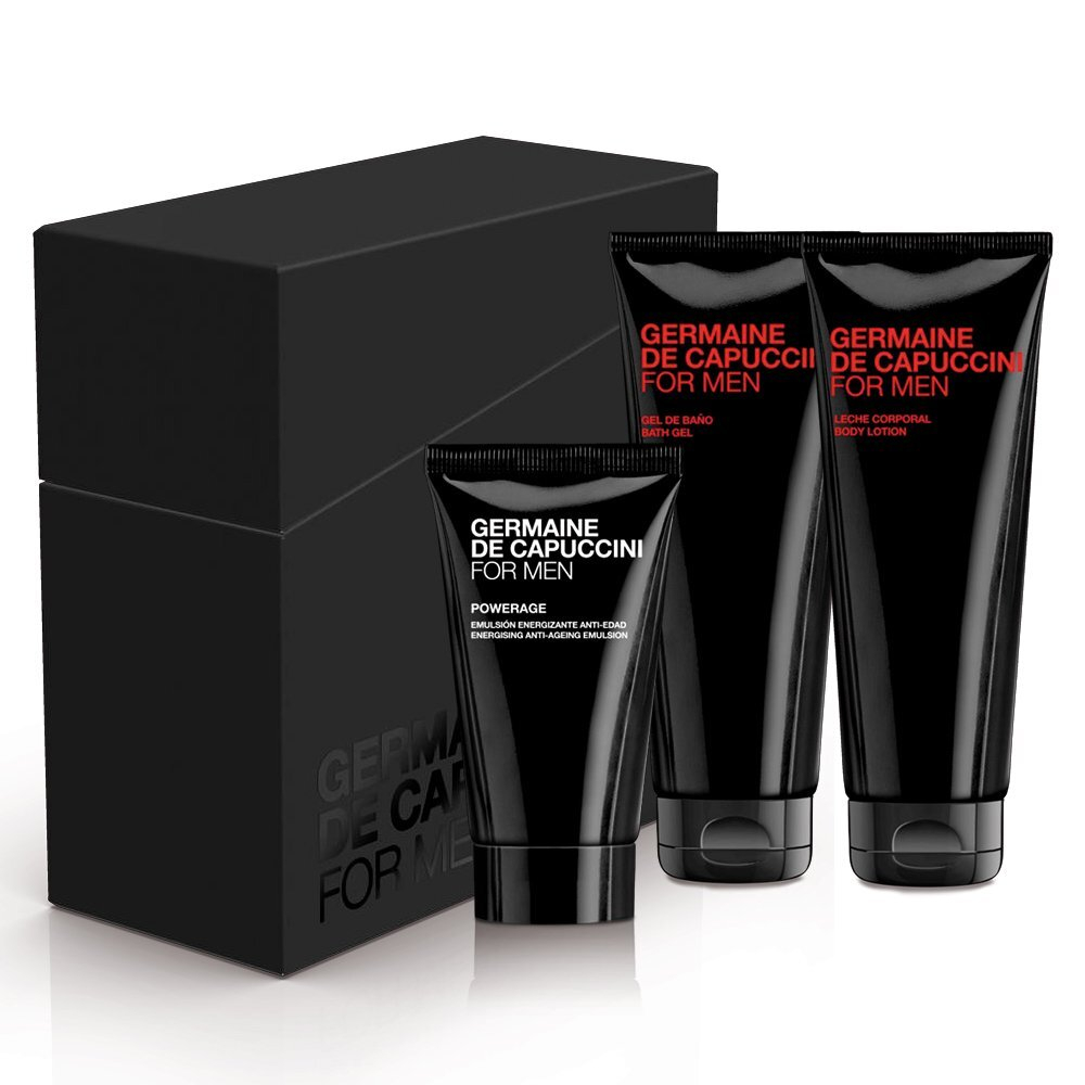 GERMAINE DE CAPUCCINI For Men PowerAge + Show Gel + Body Milk