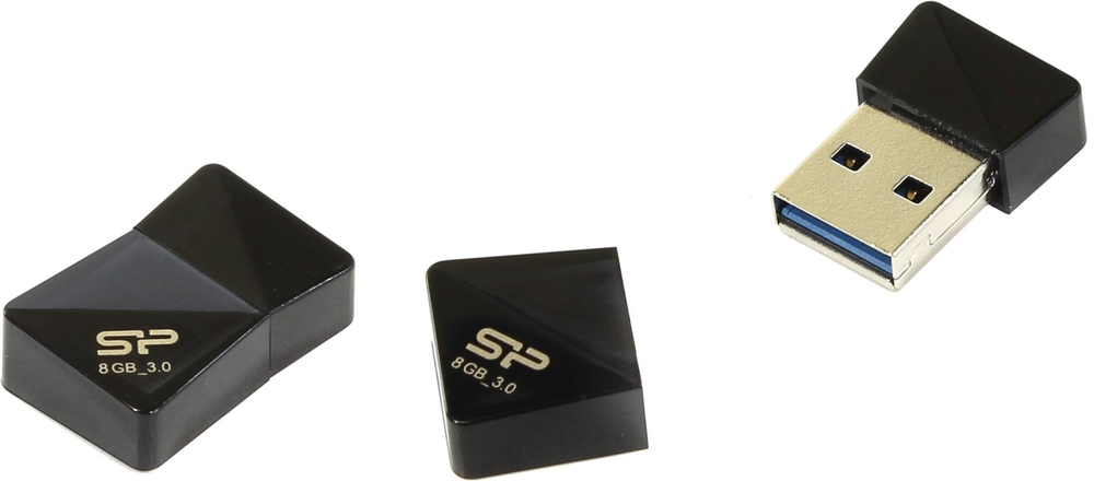 Накопитель Silicon Power Jewel J08 &lt;SP008GBUF3J08V1K&gt; USB3.0 Flash Drive 8Gb (RTL)