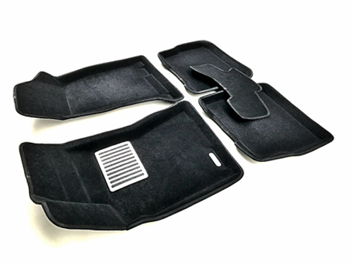 Коврики салона для VOLKSWAGEN Passat B5 (1997-2005) Euromat 3D Lux черные. Арт. EM3D-005405