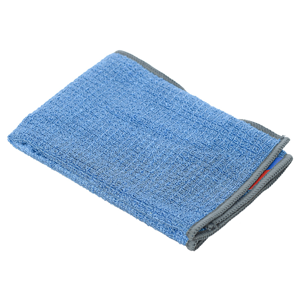 Тряпка для мытья стекол из микрофибры 30х30 см