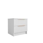 Тумба Лавис ТД 400.1 (Белый/Белый софт)