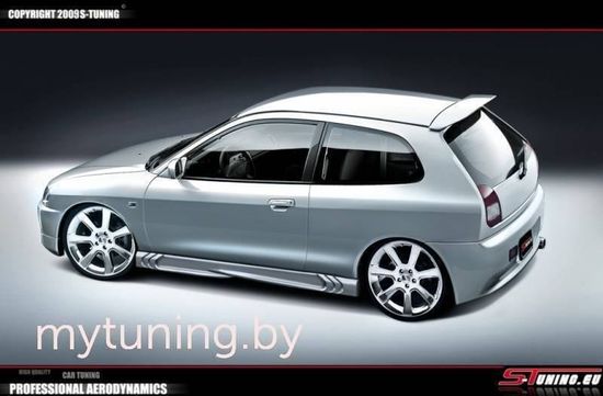 Накладки на пороги S-POWER для Mitsubishi Colt