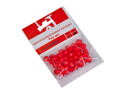 Насадки искусственные LJ XL КЛУБНИКА красный цвет