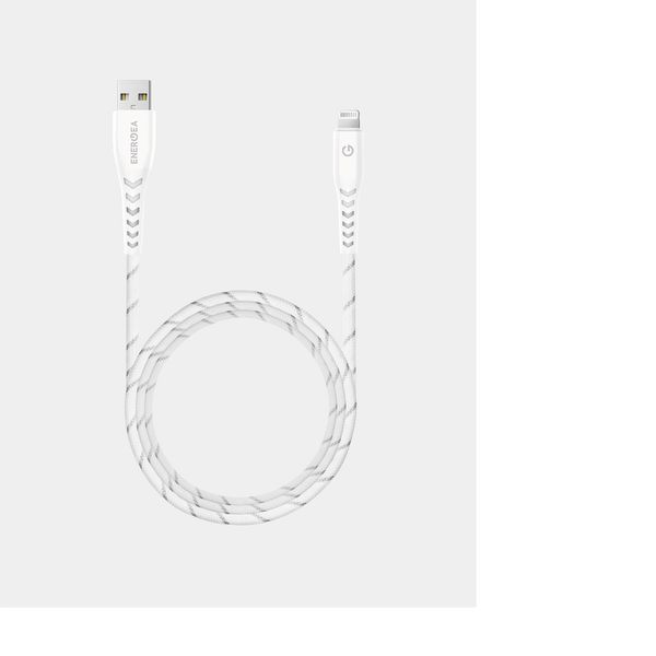 Кабель Energea NyloFlex, USB-A to Lightning 1.5M, Черный | Black