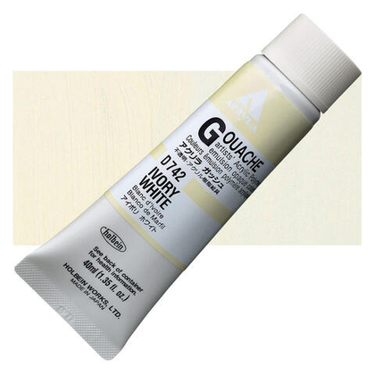 Holbein Acrylic Gouache 40 мл. 742 [А] Ivory White