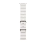Apple Watch Ultra, 49 мм, корпус из титана, ремешок Ocean белого цвета