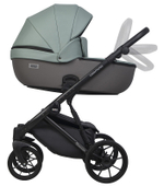 Детская коляска Riko Basic Montana Ecco 3 в 1 30 Green-Grey
