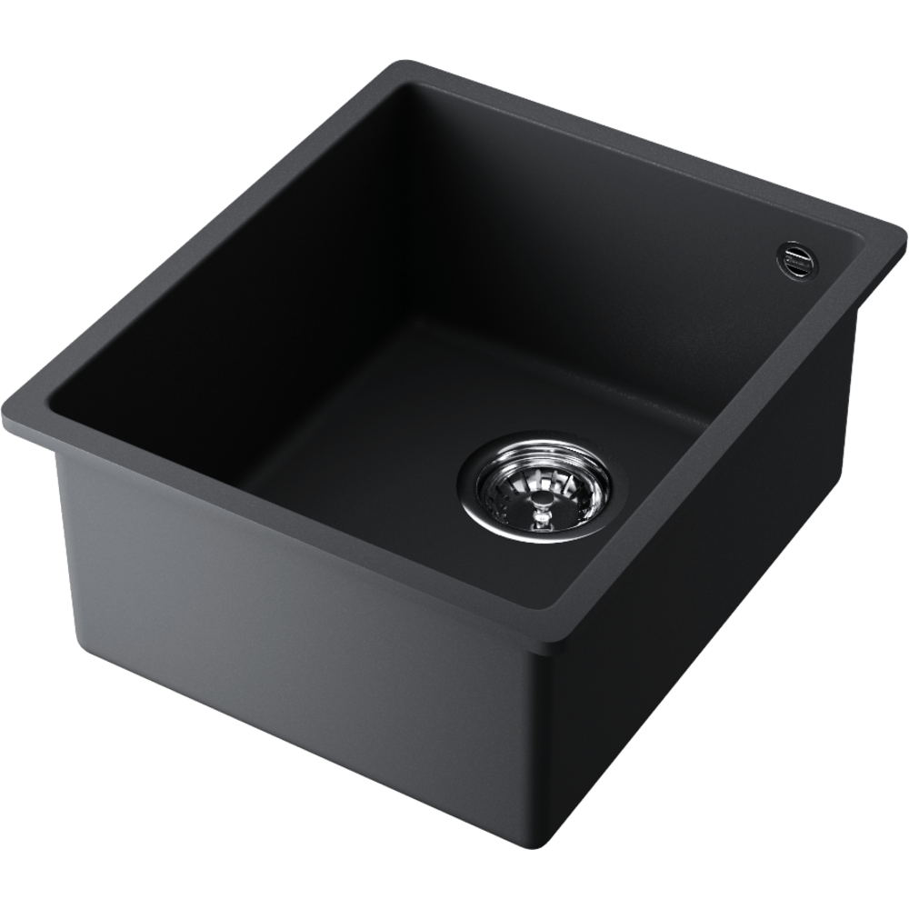 Мойка Omoikiri Bosen 38-U-BL Tetogranit/черный