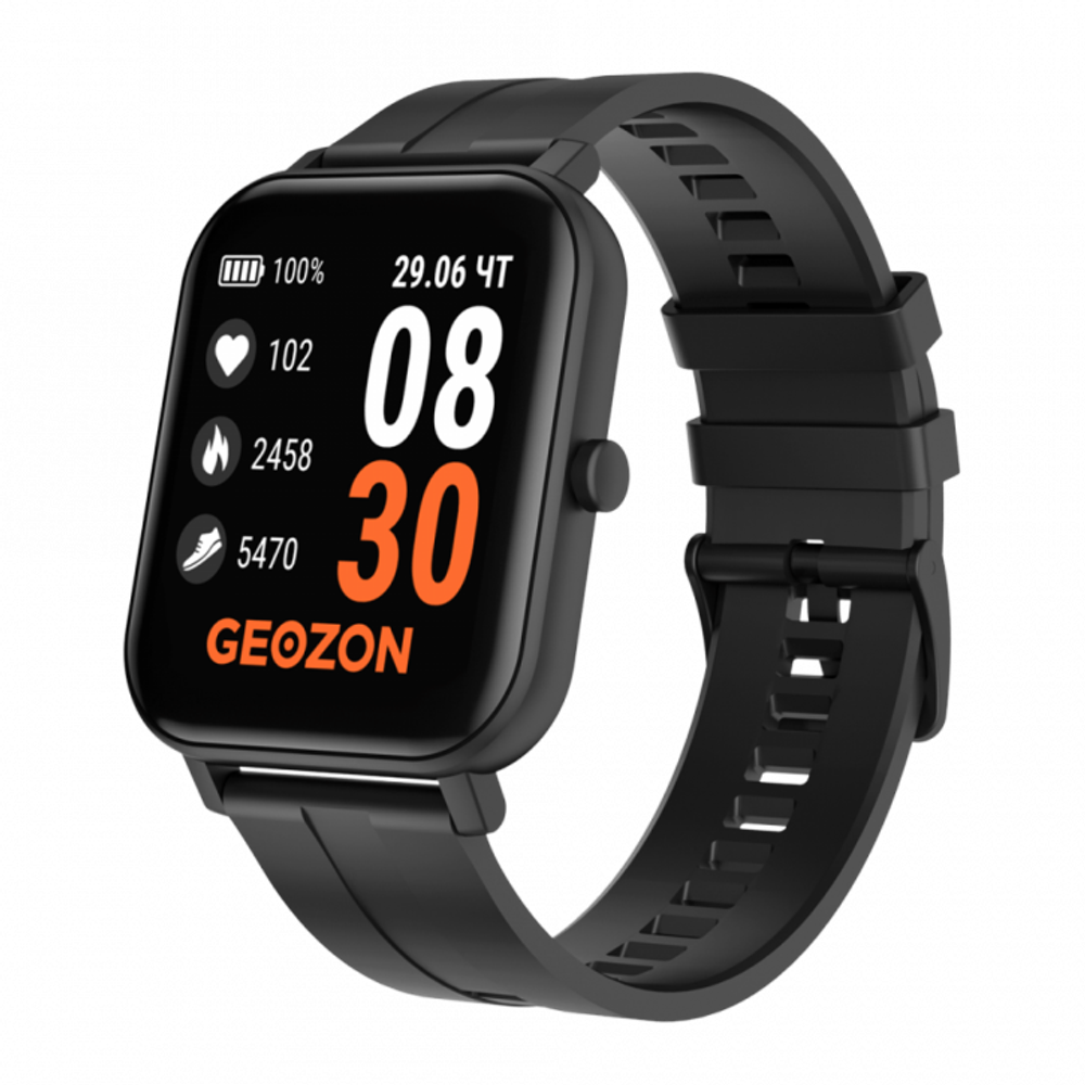 Умные часы GEOZON Runner G-SM12BLK Black