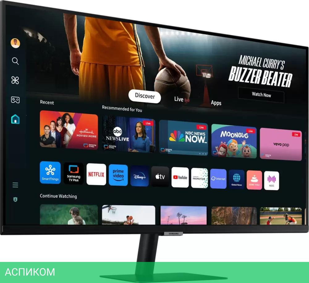 Smart монитор Samsung Smart M7 LS32DM702UUXDU