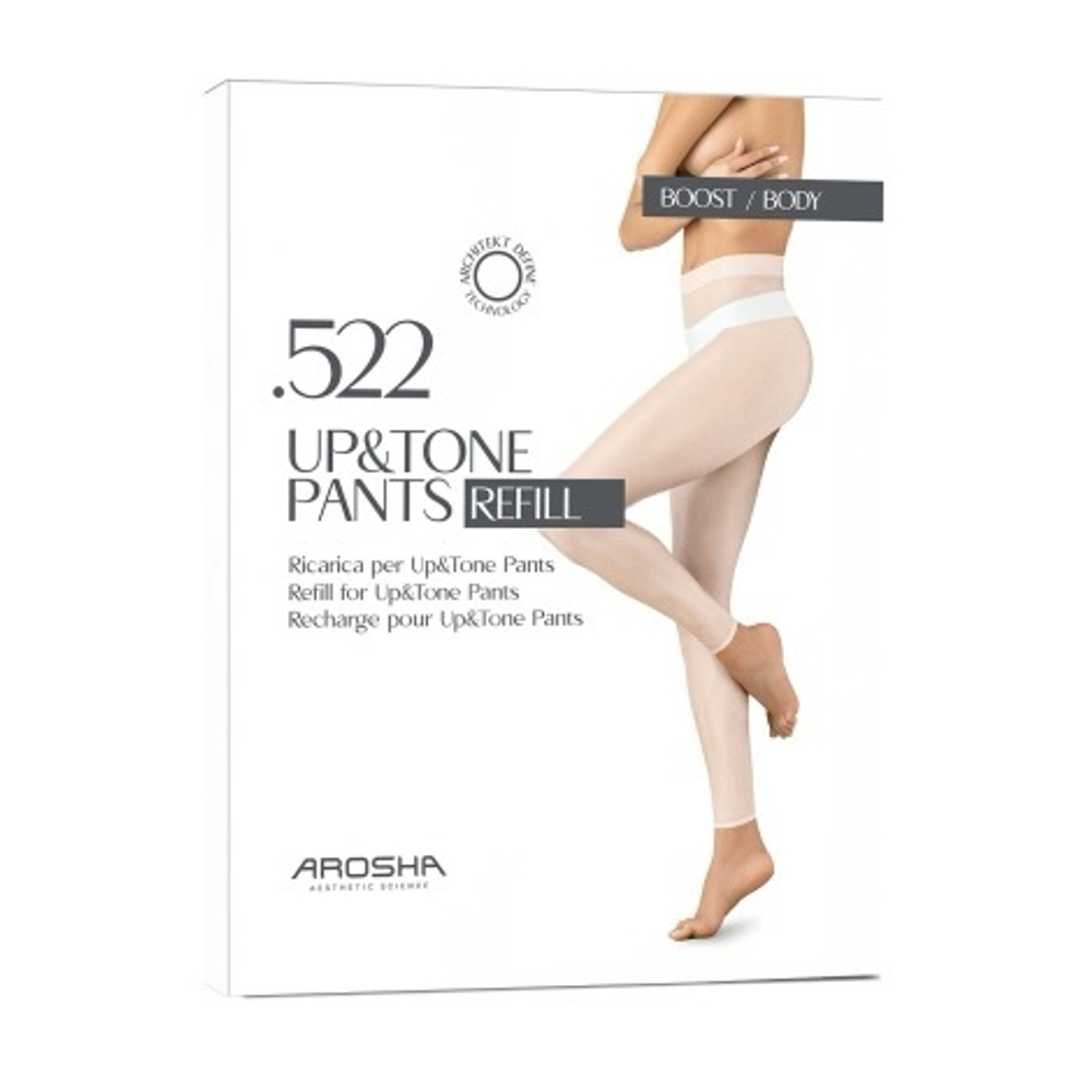 AROSHA .521 SILHOUETTE PANTS - REFILL СМЕННЫЙ НАБОР УНИКАЛЬНАЯ ТЕХНОЛОГИЯ ЛЕГИНСОВ ПОЗВОЛЯЕТ ДОСТИГНУТЬ ЯРКОГО РЕЗУЛЬТАТА КОРРЕКЦИИ ДАЖЕ САМЫХ ВЫРАЖЕННЫХ ПРОЯВЛЕНИЙ ЦЕЛЛЮЛИТА.