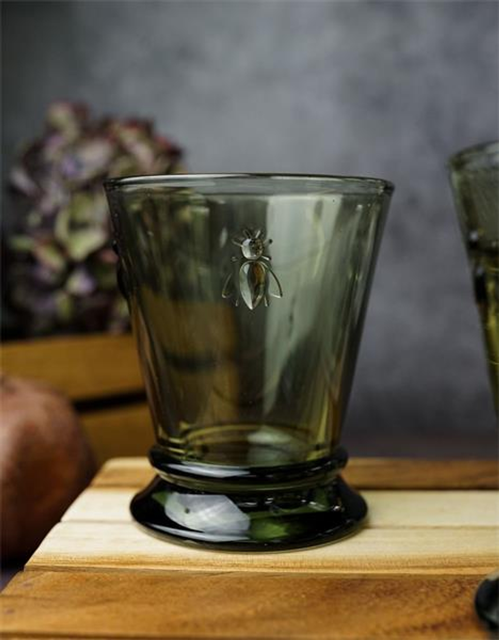 Стакан ABEILLE OLIVE 260 мл, цвет оливковый Стекло