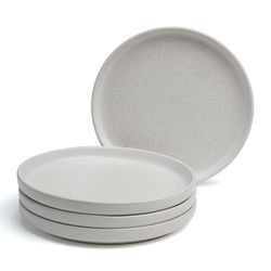 НАБОР ТАРЕЛОК ЗАКУСОЧНЫХ BRONCO "CHOICE WHITE" 20,5 СМ 4ШТ