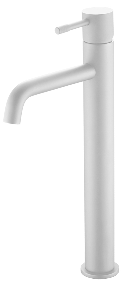 Boheme Смеситель для умывальника высокий, Uno. Matt White
