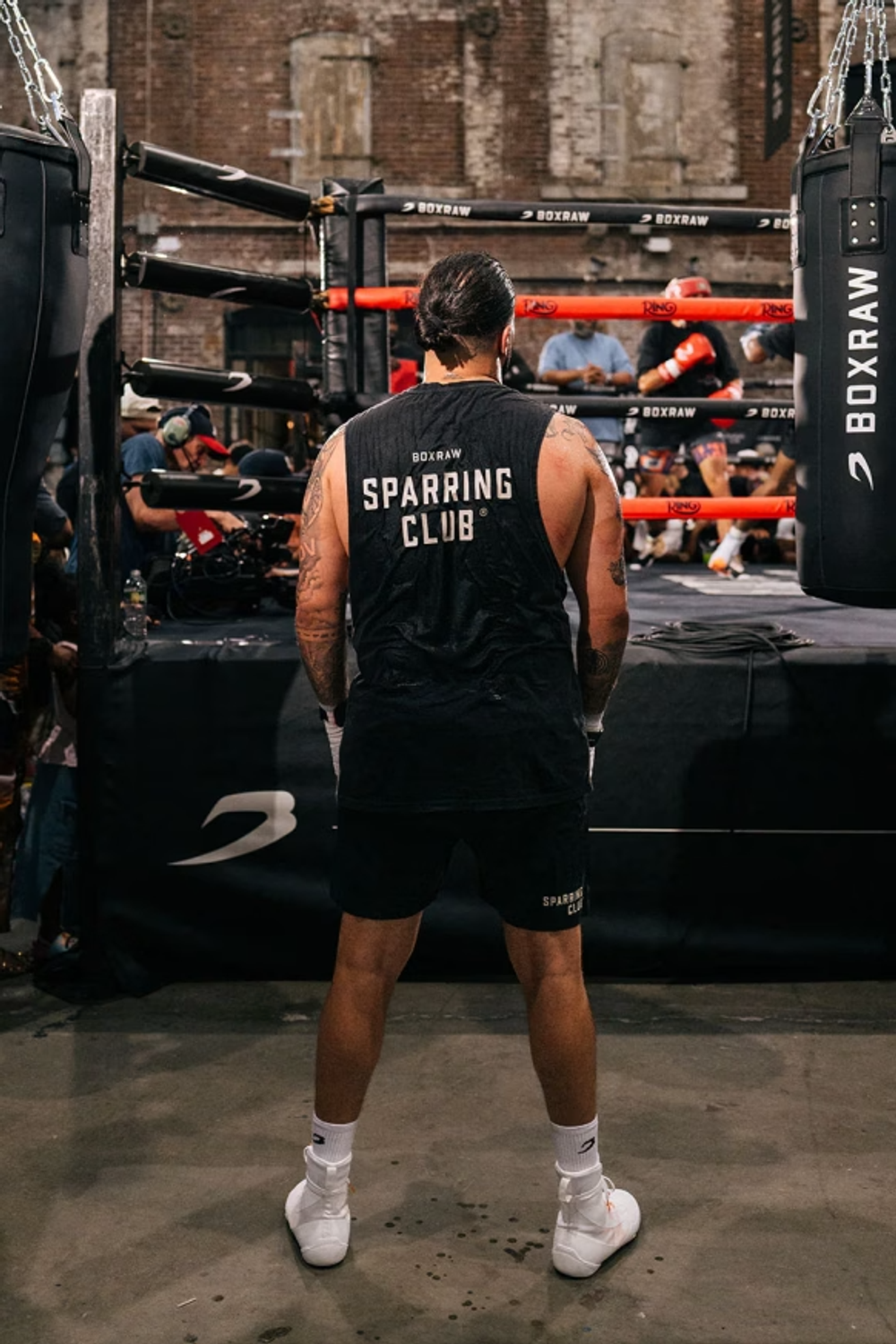 Майка BOXRAW Sparring Club чёрная