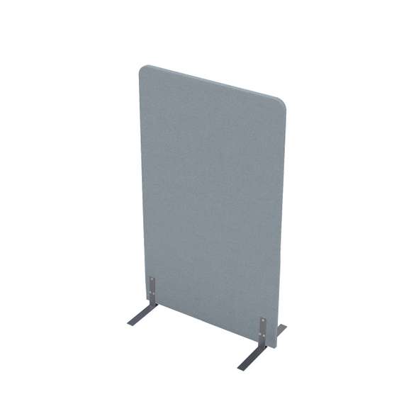 011.МПО.8014 Акустическая мобильная перегородка на стационарных опорах (800*450*1400)