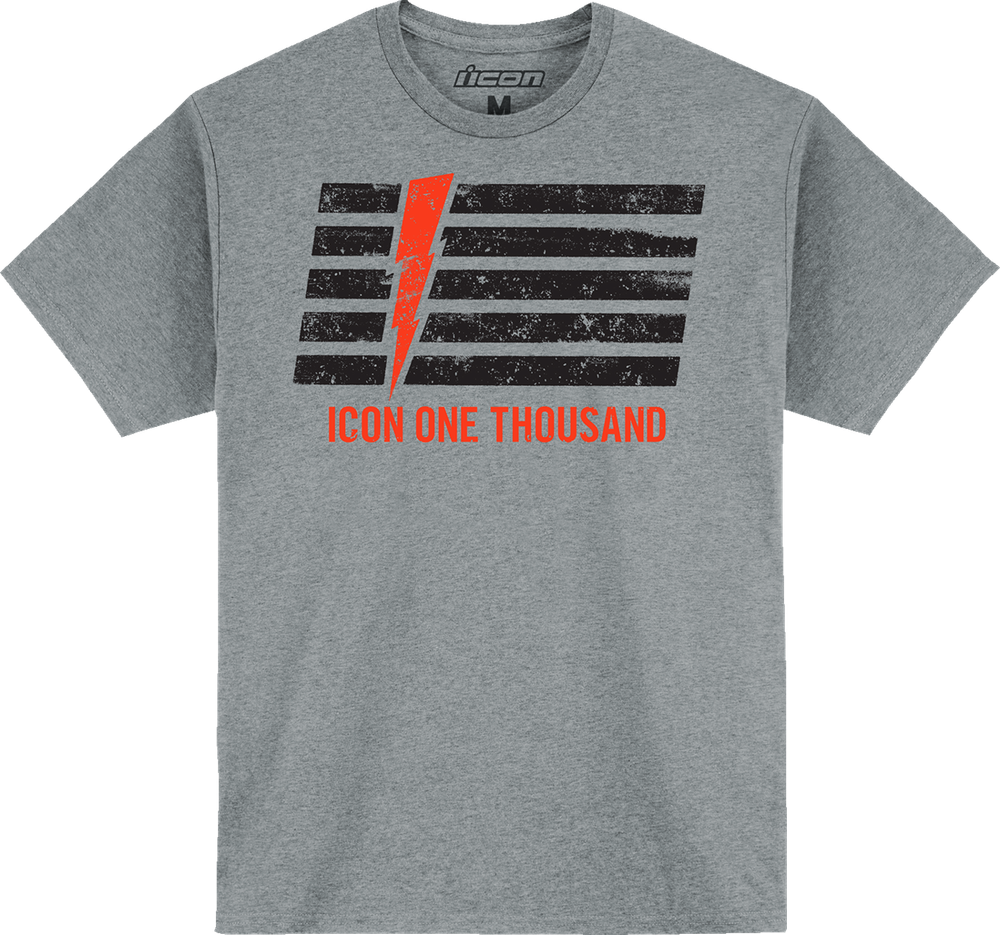 Invasion Stripe T-Shirt / Серый