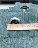 Готовая штора Torno на люверсах, цвет 140 бирюза (ширина 280 см/высота 270 см)