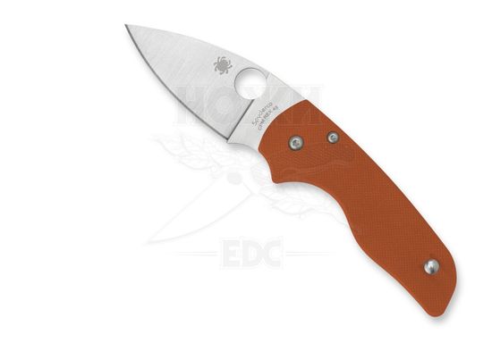 Складной нож Spyderco LIL NATIVE REX 45 SPRINT 230GPBORE c клинком из стали CPM-REX 45, рукоять G10