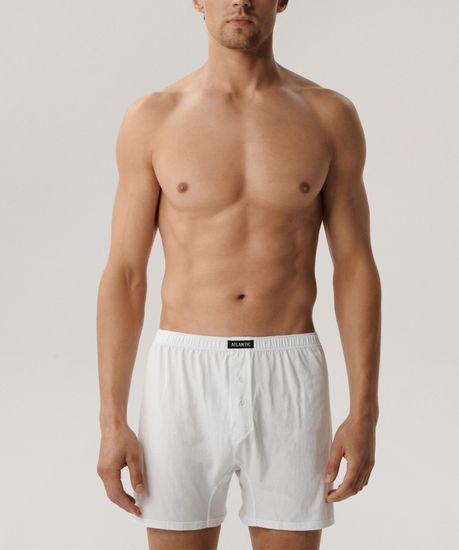 Трусы (2 шт) мужские семейные Atlantic 2BMB-003, белые