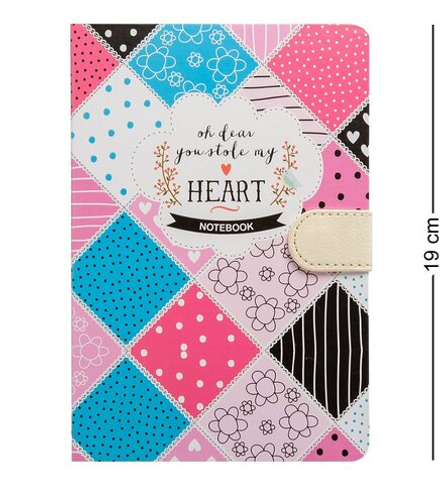 BM-49/3 Блокнот бол. «Лоскутный мильфлер» (твердая обложка)