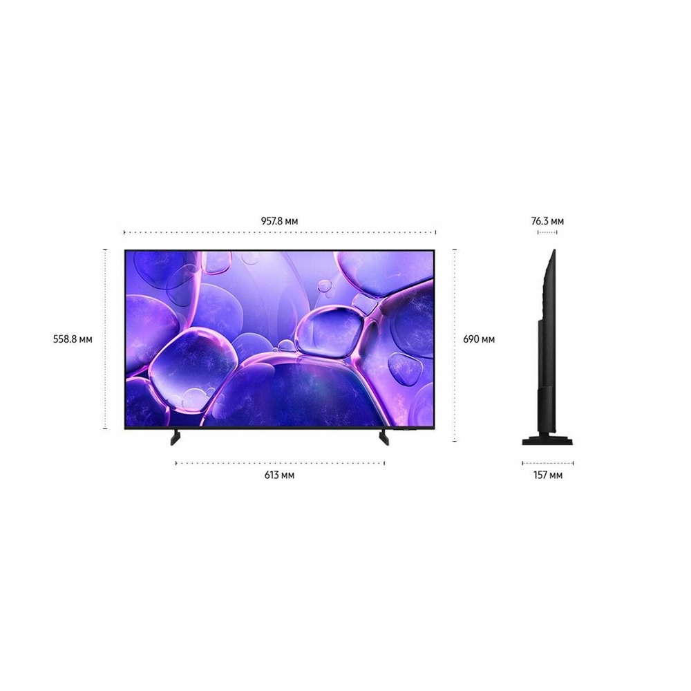Телевизор SAMSUNG 43" LED UE43U8000FUXRU