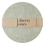 Набор из 2-х сервировочных салфеток leanera, D35 см, мятные