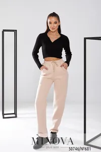 Брюки 681-бежевый Minova
