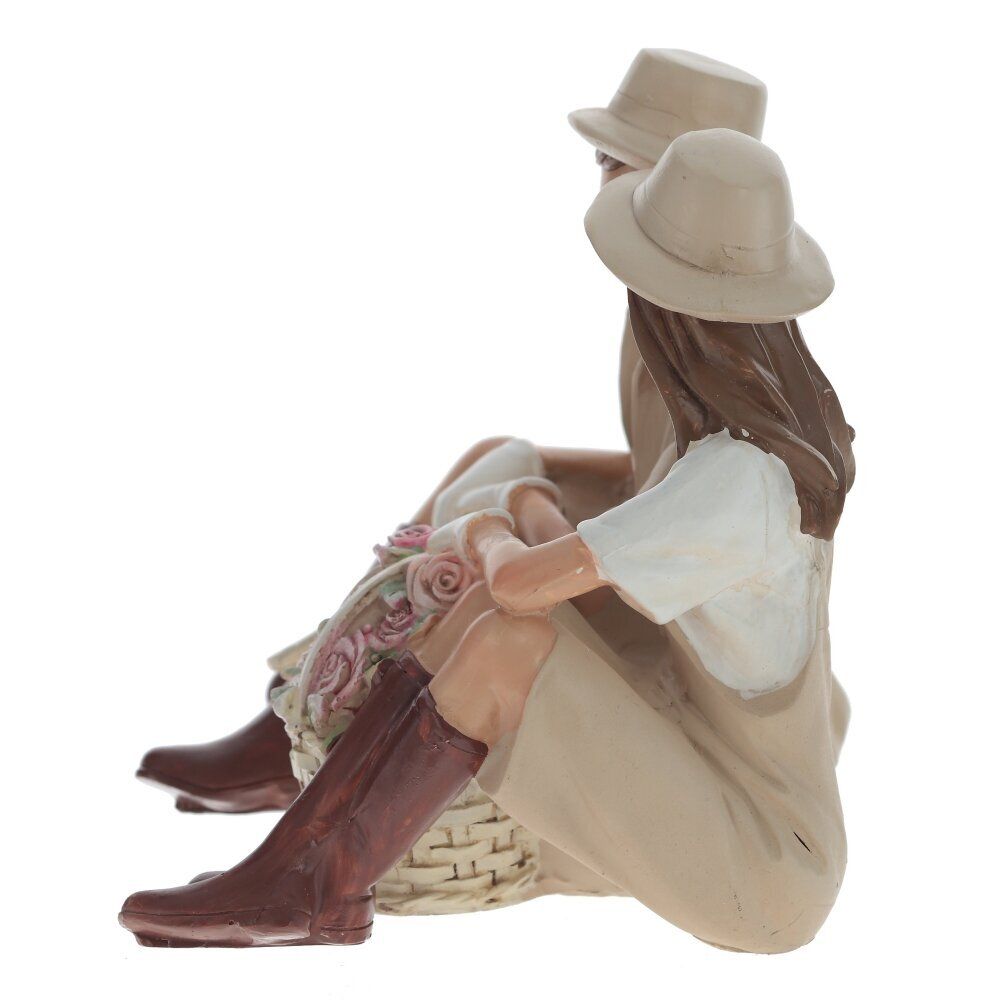 GAEM Фигурка декоративная "Влюбленная пара", L13 W12 H13 см