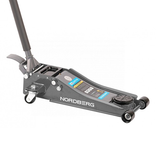 NORDBERG (N32032G) Домкрат подкатной 3,2 т, супернизкий подхват, педаль