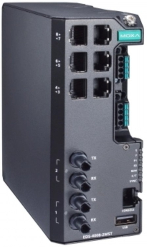 Коммутатор управляемый MOXA EDS-4008-2MST-LV-T