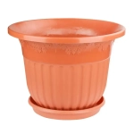 Горшок цв. Лозанна 40л (коричневый) (комплект 5 шт)