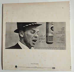 Винтажная виниловая пластинка LP Frank Sinatra All The Way (USA 1976)