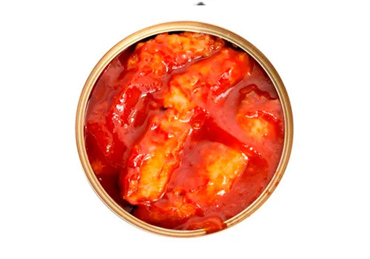 Окунь в томатном соусе с овощами, 230