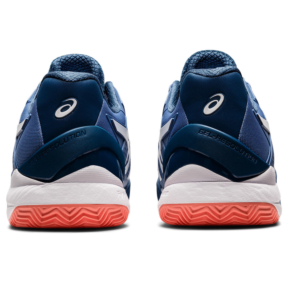 Мужские кроссовки теннисные Asics Gel-Resolution 8 Clay - blue harmony/white