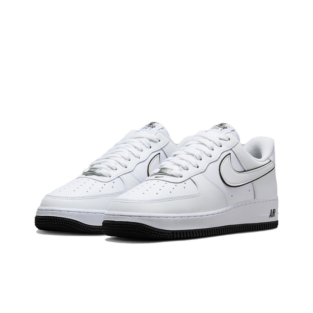 Кроссовки Nike Air Force 1 Low White Black Outline