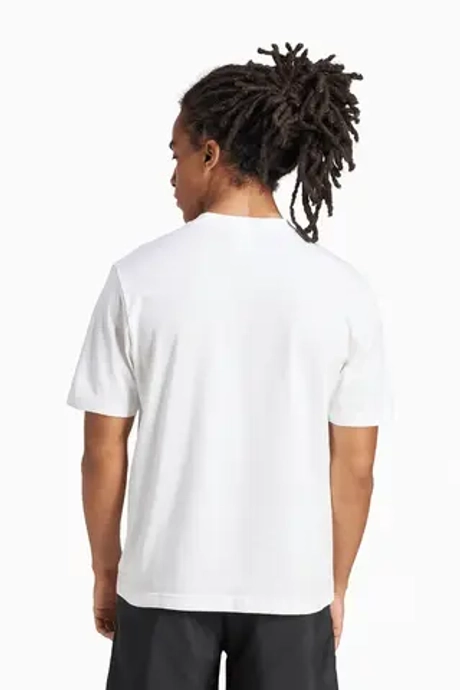 Футболка adidas Essentials Small Logo Single - белый