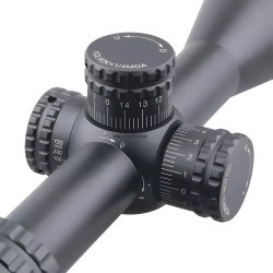 Оптический прицел Vector Optics HUGO 3-12x44 (SCOM-30) крупный план регулировочных колец