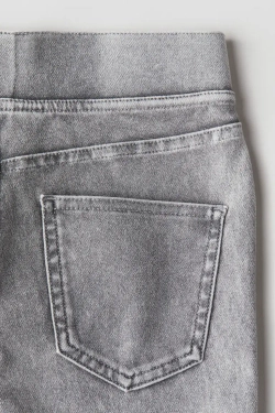 H&M Расклешенные джеггинсы, серый