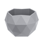 Кашпо "Топаз" (1,2л.) Цв. Серый жемчуг
