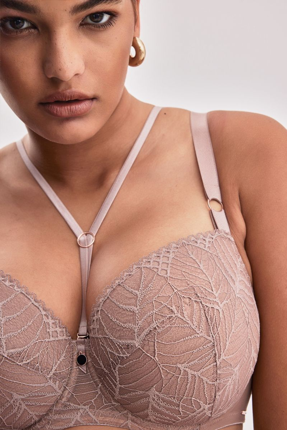 Бюстгальтер Denver с чашками на тонком поролоне (Размер: 85B) (Цвет: кофейный)