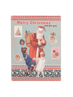 Набор из 3-х шкатулок-книг "Ретро Рождество" 27x22x7 / 22x17x6 / 17x12x4 см