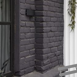 ULU-P20B-8W-4000K IP65 BLACK Светильник светодиодный уличный. Архитектурный накладной. Белый свет 4000K. Корпус черный. TM Uniel