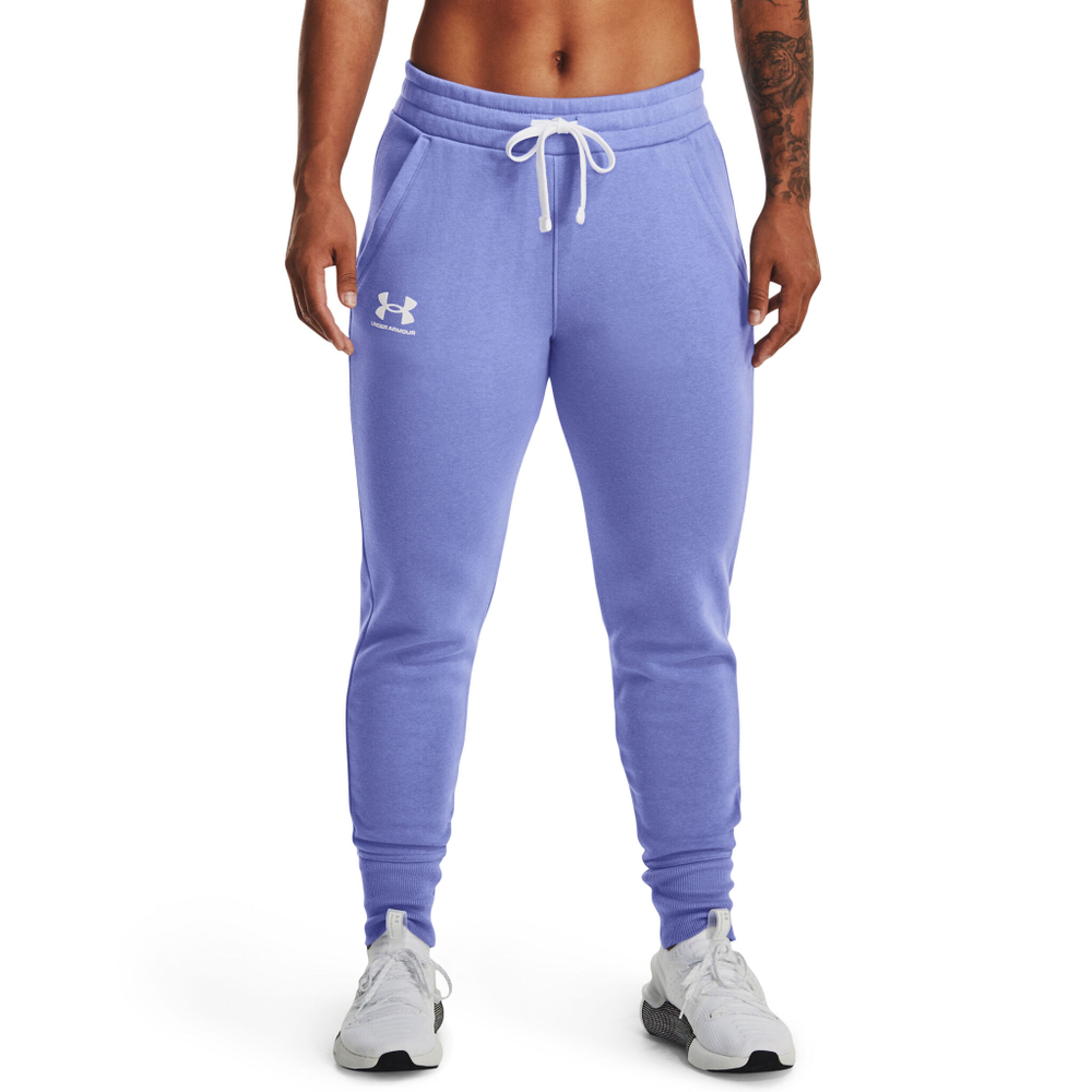 Женские теннисные брюки Under Armour Rival Training Pants Women - Lilac