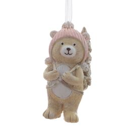 GAEM Изделие декоративное подвесное "Медвежонок", L3,5 W3,5 H7 см, 2в.