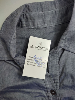 Рубашка с коротким рукавом 44 размер