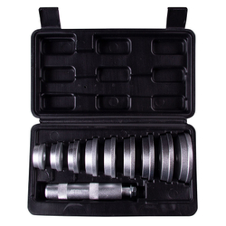 AFFIX (AF10020011C) Набор оправок алюминиевых для подшипников, 39,5-81 мм, кейс, 10 предметов