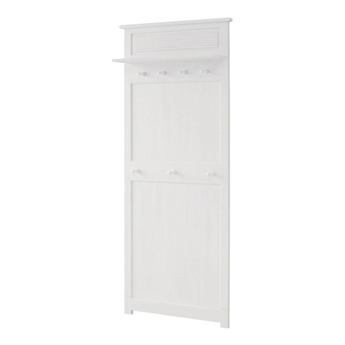 Вешалка для одежды Рауна 200 (белый воск), 85x200x5 см