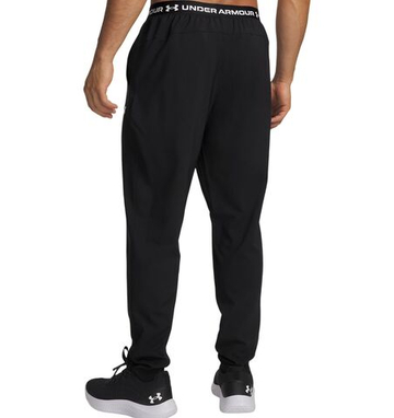 Мужские теннисные штаны Under Armour Vanish Training - black/white