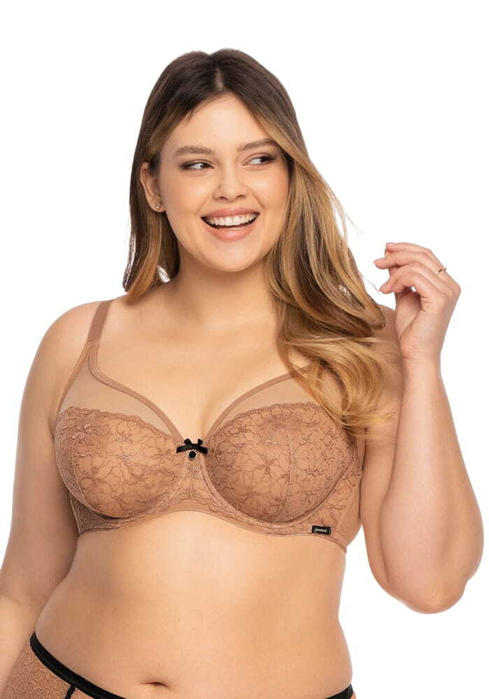 Бюстгальтер Elisabeth с мягкой чашкой (Размер: 70H) (Цвет: карамель (темно-бежевый))